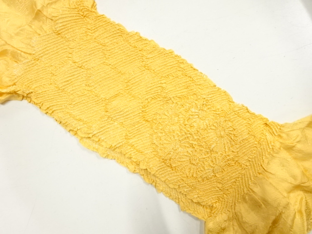 正絹　絞り　帯揚げ